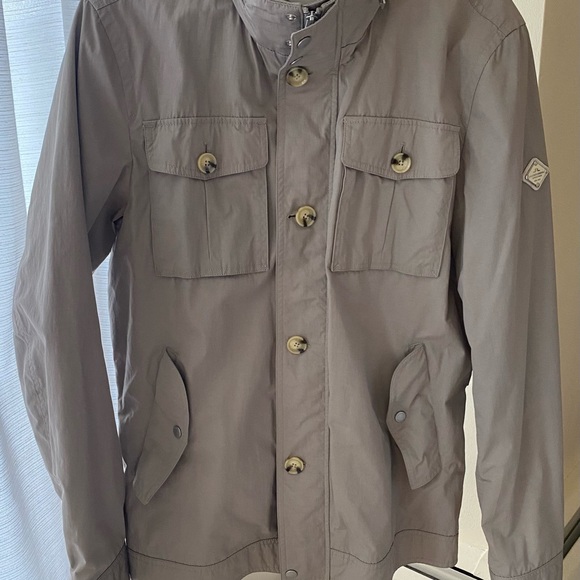 Lindberg stylish mens jacket in taupe. - Picture 2 of 4